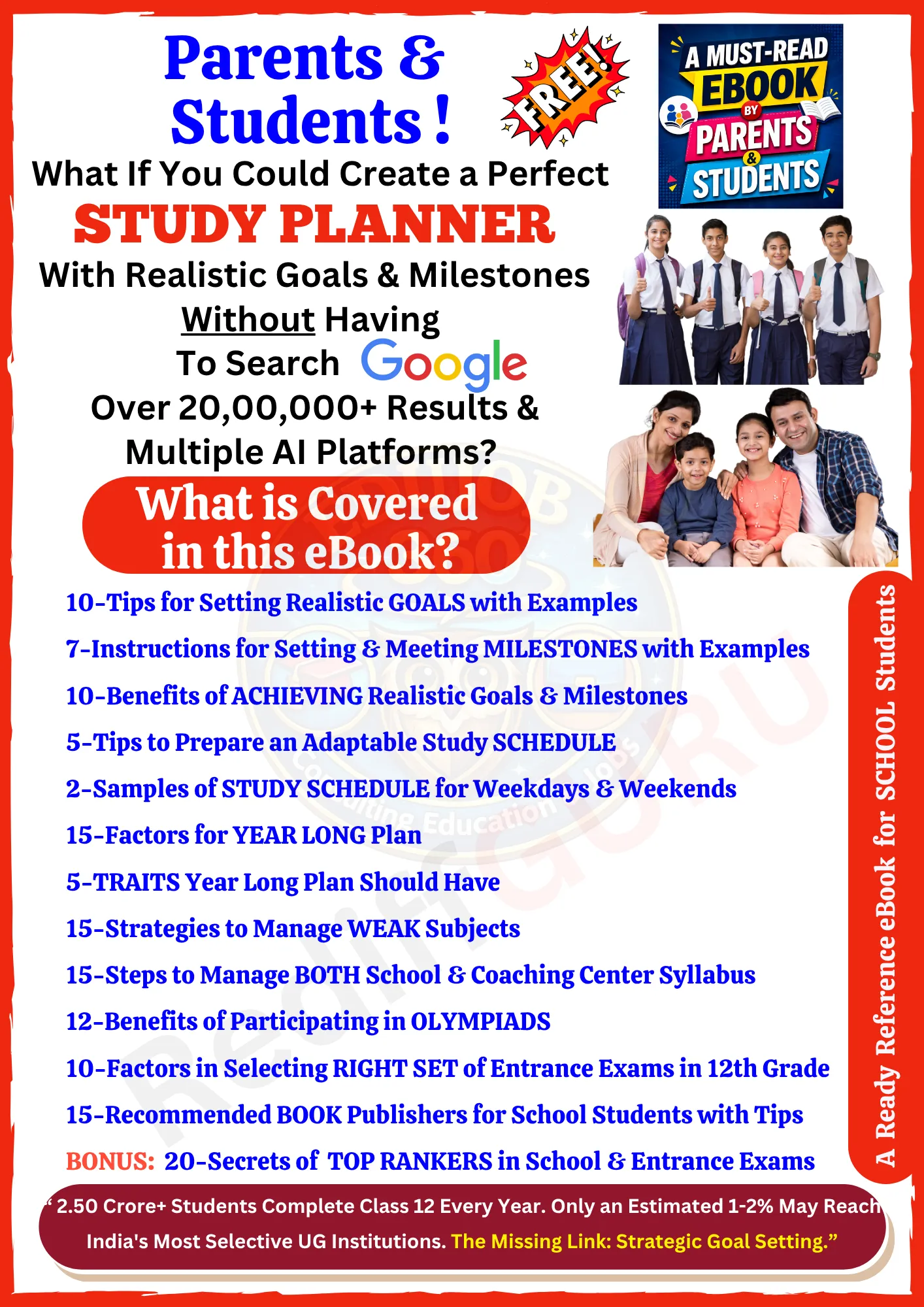 Study Planner for Students by Nayagam PP on SEEQUR